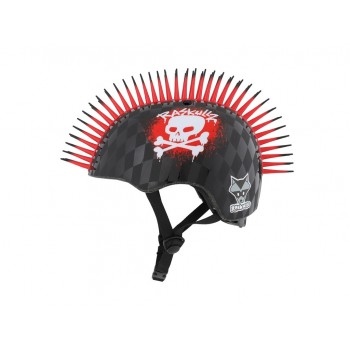CASCO RASKULLZ CRESTA ROJA
