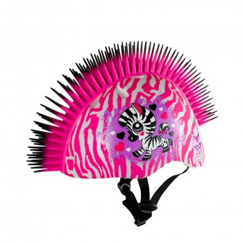 CASCO RASKULLZ ZEBRA ROSA