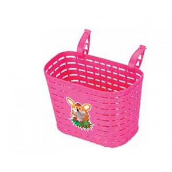 CESTA DELANTERA INFANTIL ROSA
