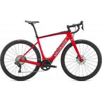 Specialized CREO SL EXPERT CARBON Flo Red/ Metallic White Silver/ Carbon  (2021)