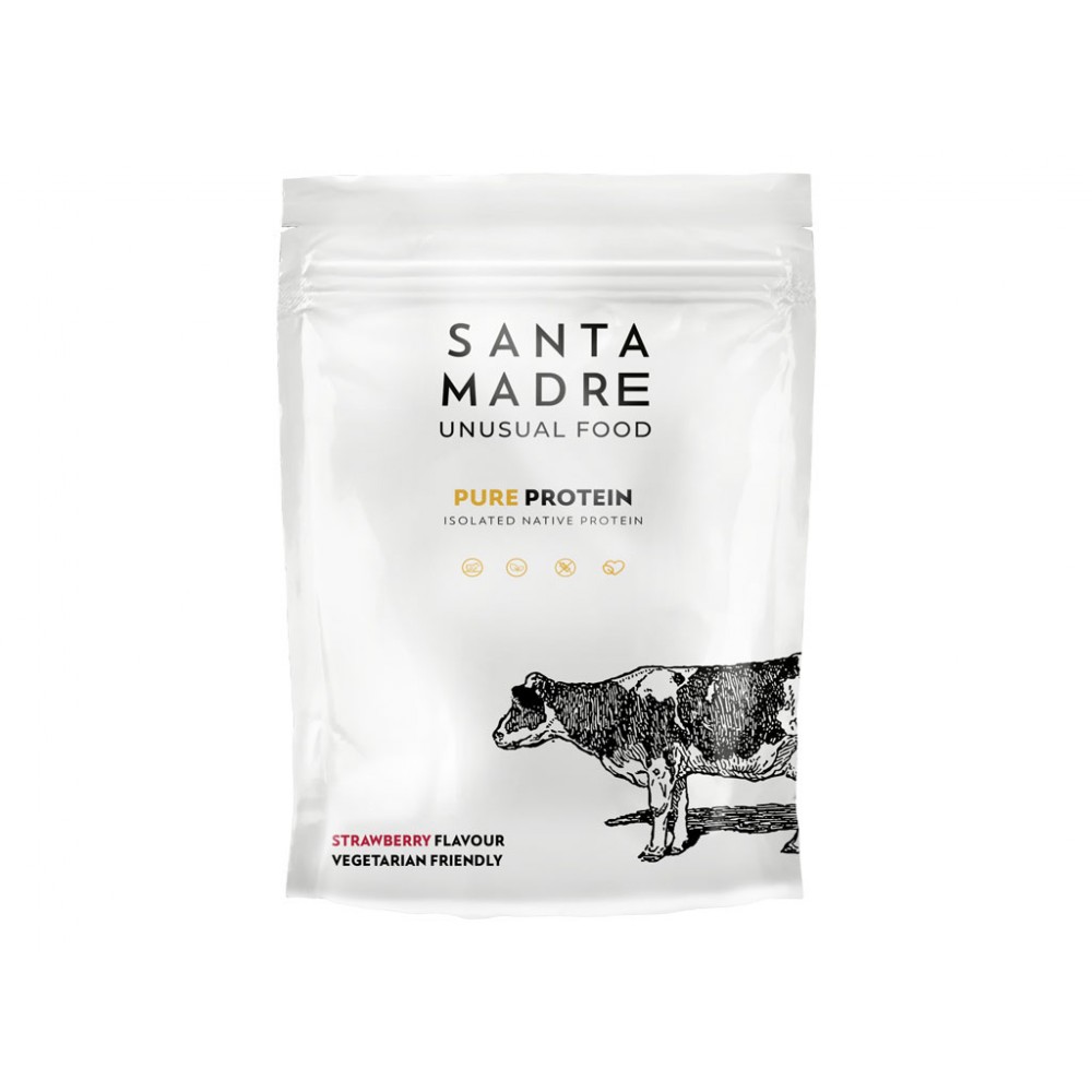 SM Proteína Pura Aislado Native Protein Fresa 1000g