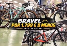 Bicicletas gravel por 1.799 € o menos: 12 opciones para empezar, mejorar o descubrir nuevas rutas