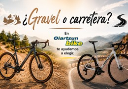 Bicicleta de carretera o gravel: ¿cuál elegir? Descubre sus principales diferencias