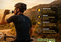 Nutrición e hidratación para ciclistas en verano: cómo rendir al máximo bajo el sol
