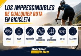 El equipamiento imprescindible para una ruta en bicicleta en verano