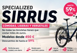 Specialized Sirrus: bicicletas cómodas, ligeras y versátiles desde 450 €